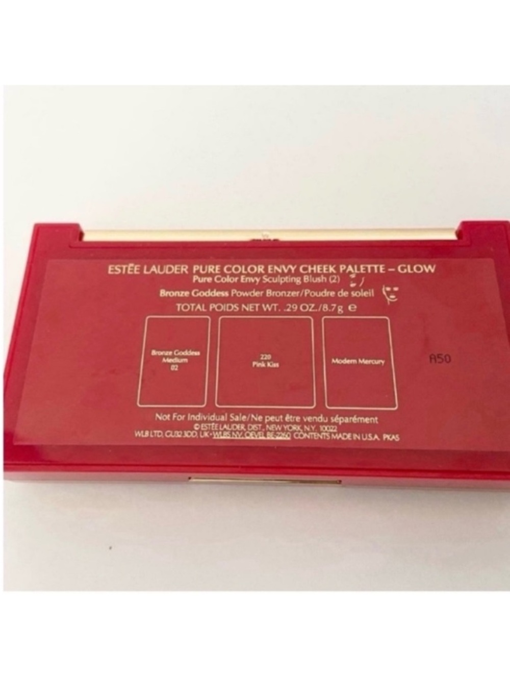 ESTEE LAUDER PURE COLOR ENVY
CHEEK PALETTE-GLOW - Picture 5 of 5